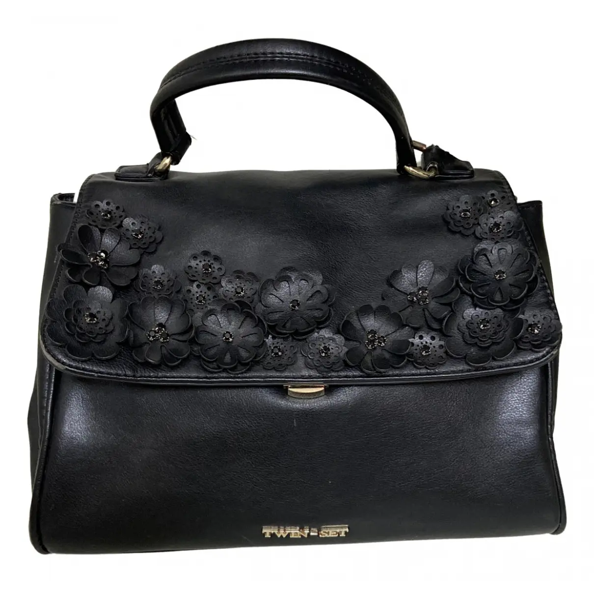 Leather handbag Twinset