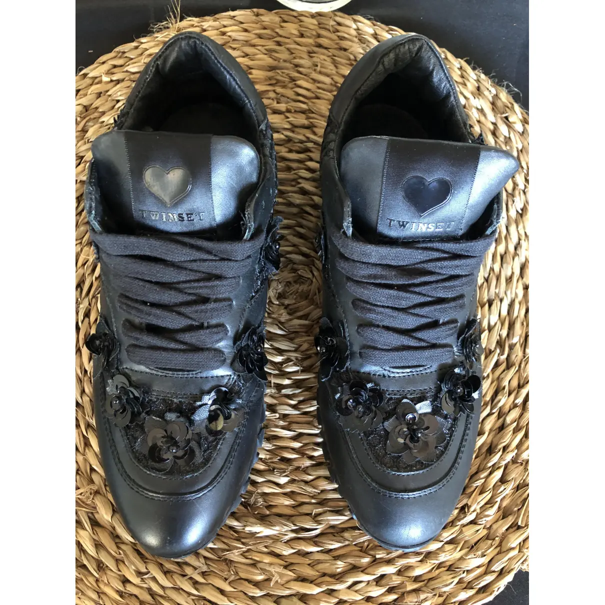 Buy Twinset Leather trainers online