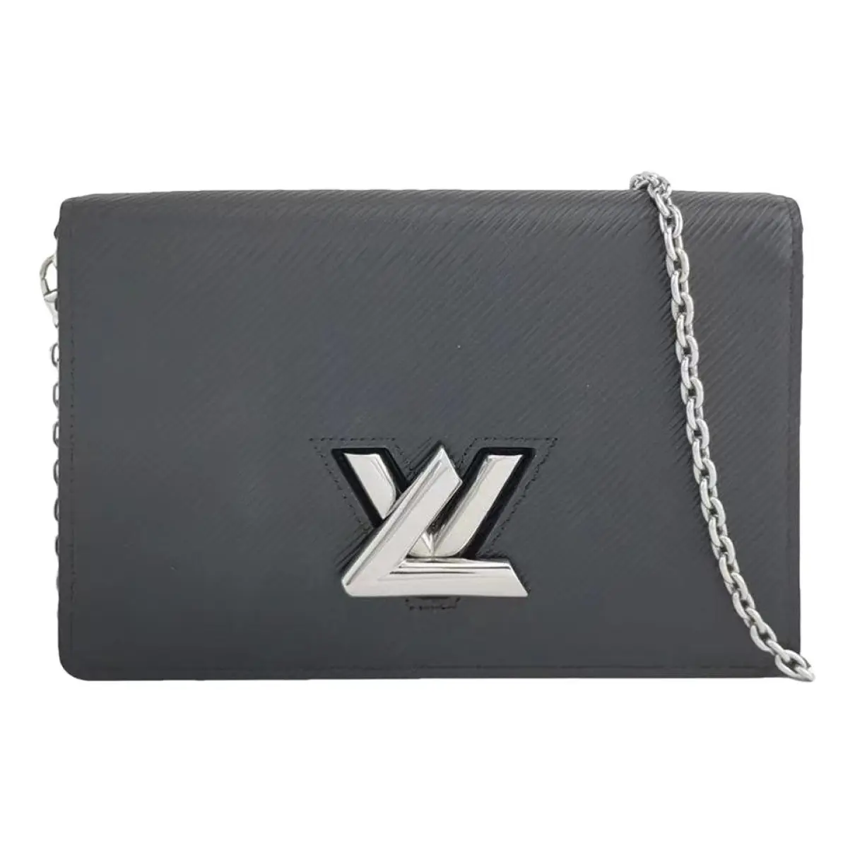 Twist Belt Wallet On Chain leather handbag