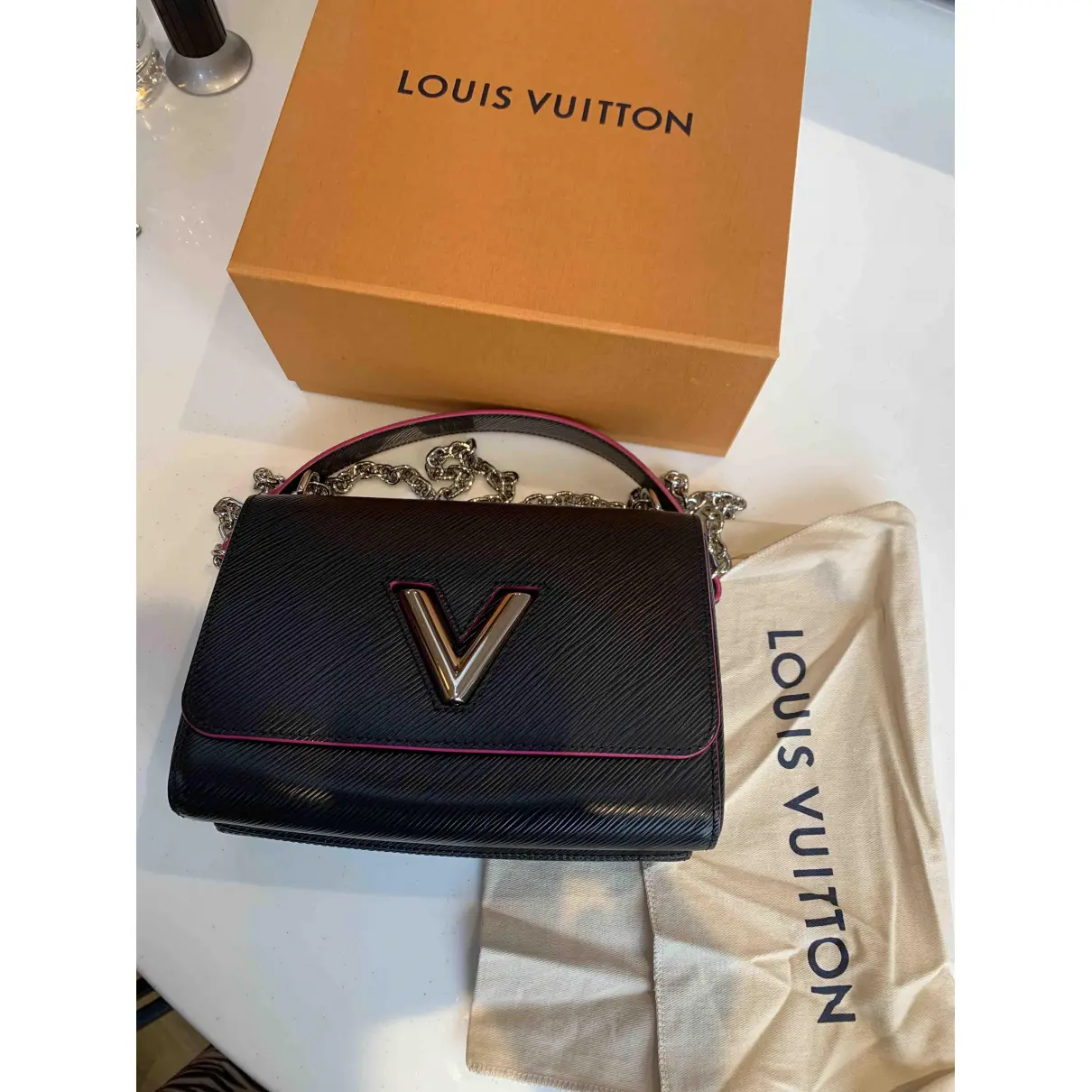 Twist leather handbag Louis Vuitton
