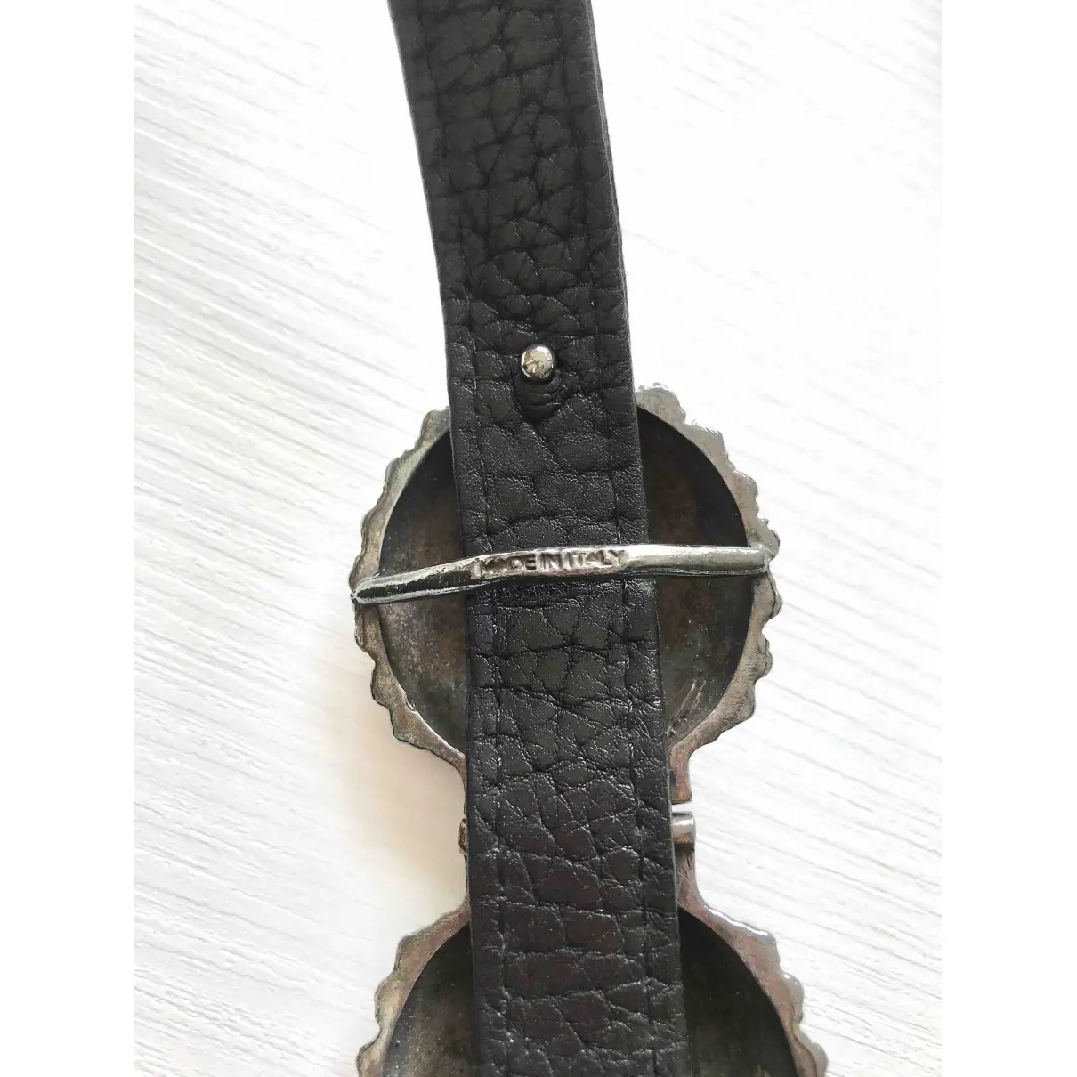 Leather belt Ugo Cacciatori