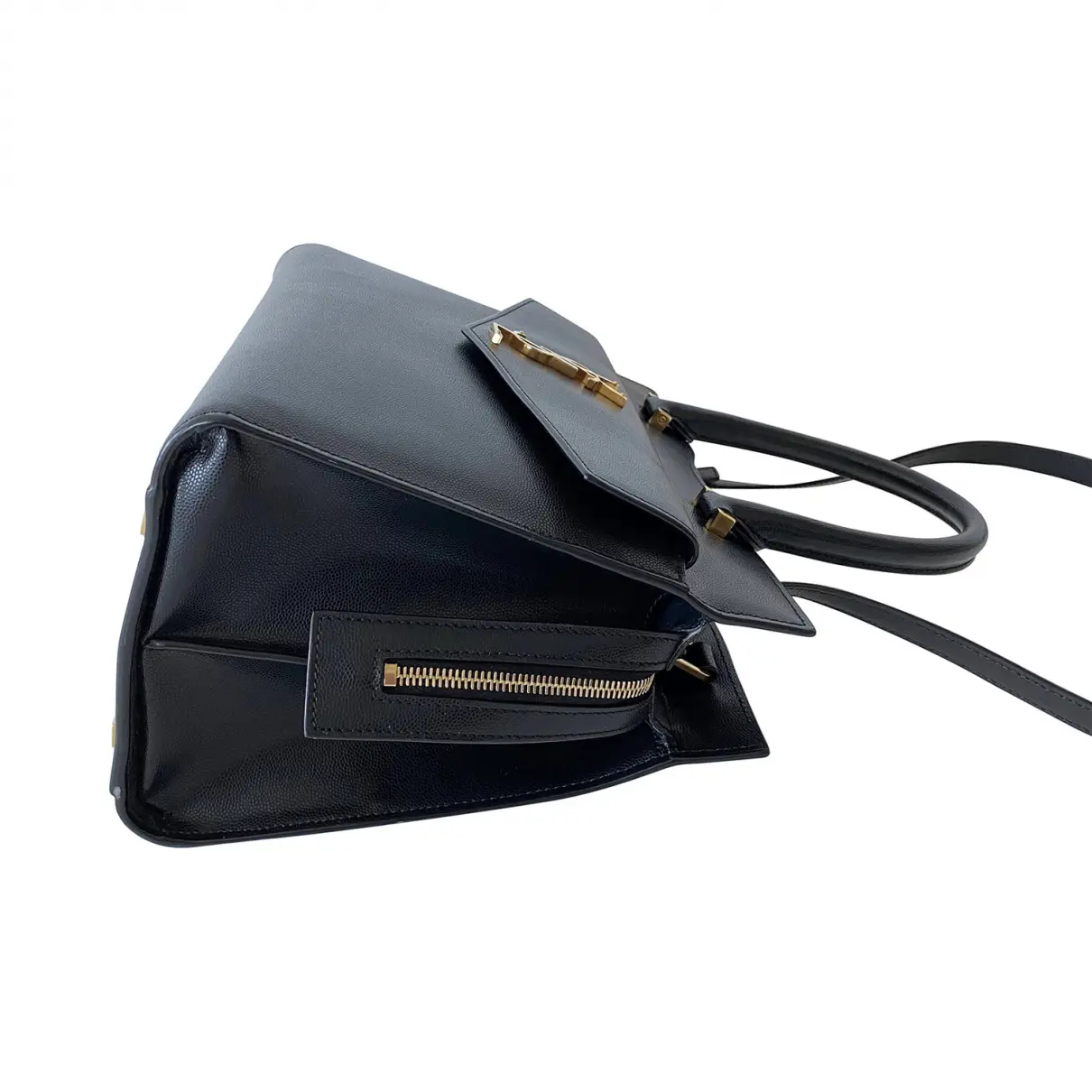 Uptown leather handbag Saint Laurent