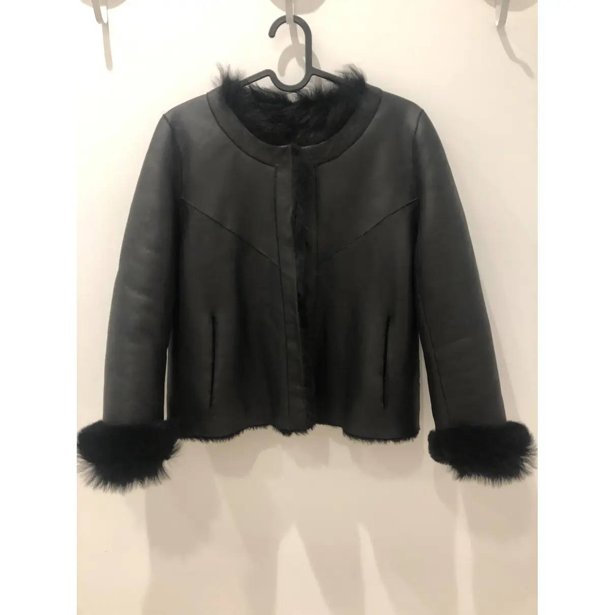 Buy Uterque Leather jacket online