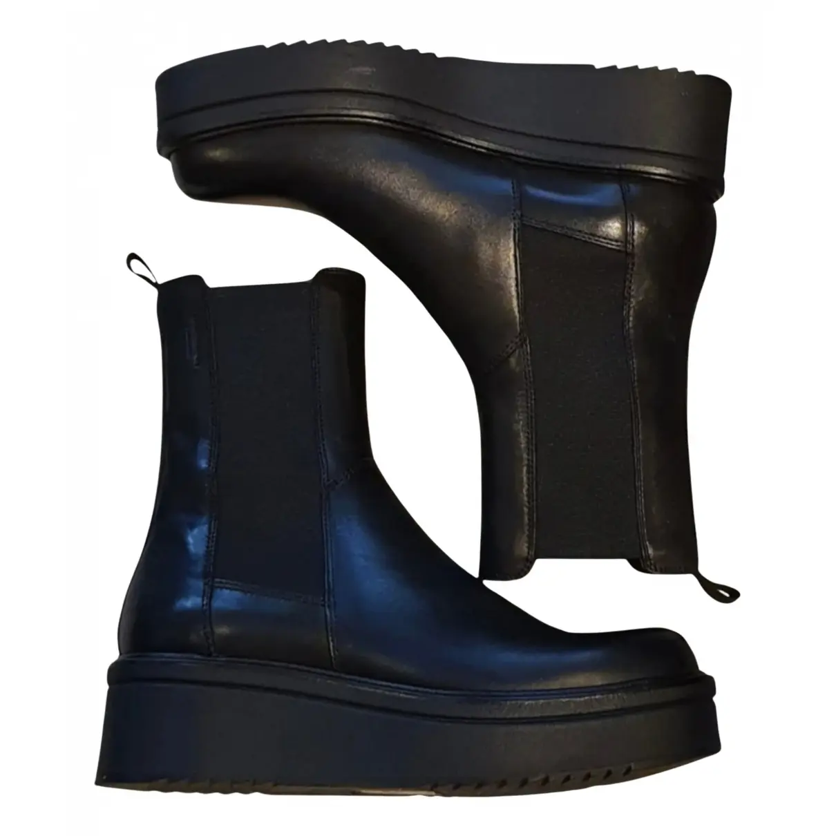 Leather ankle boots Vagabond
