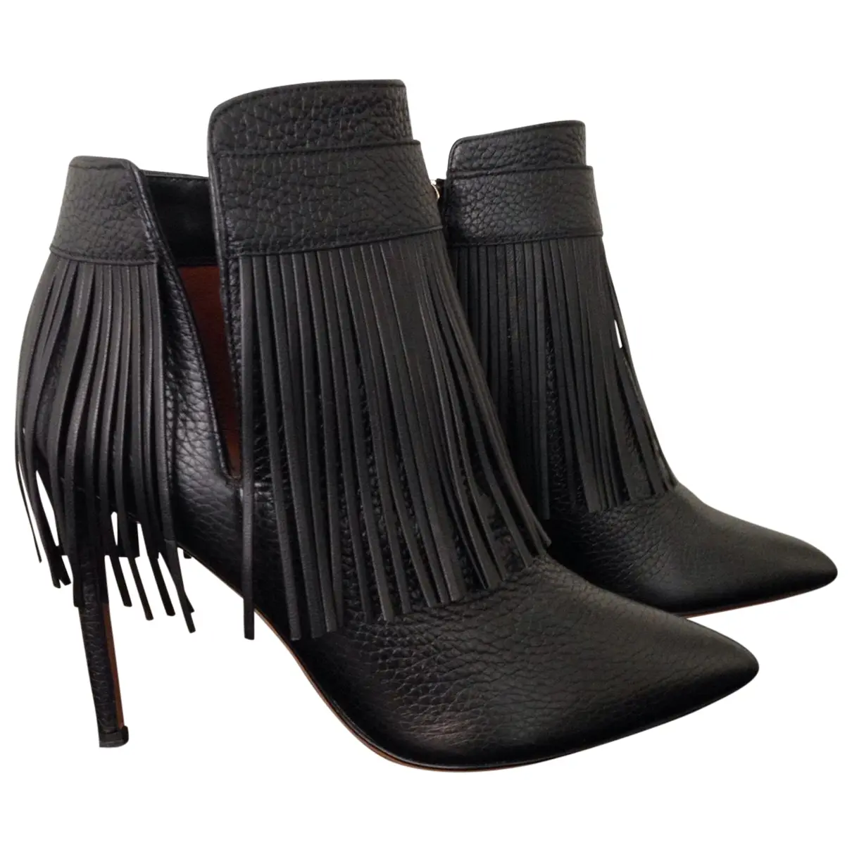 Black Leather Ankle boots Valentino Garavani