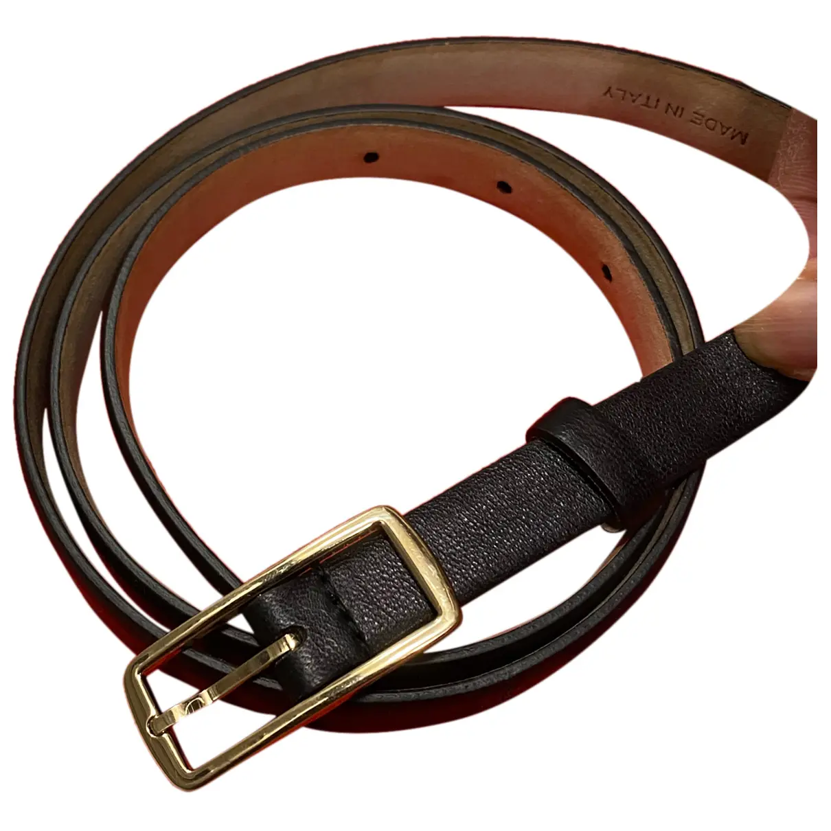 Leather belt Valentino Garavani