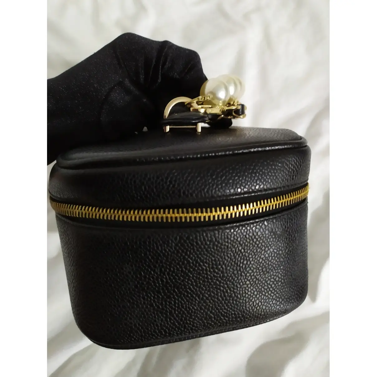 Vanity leather handbag Chanel - Vintage