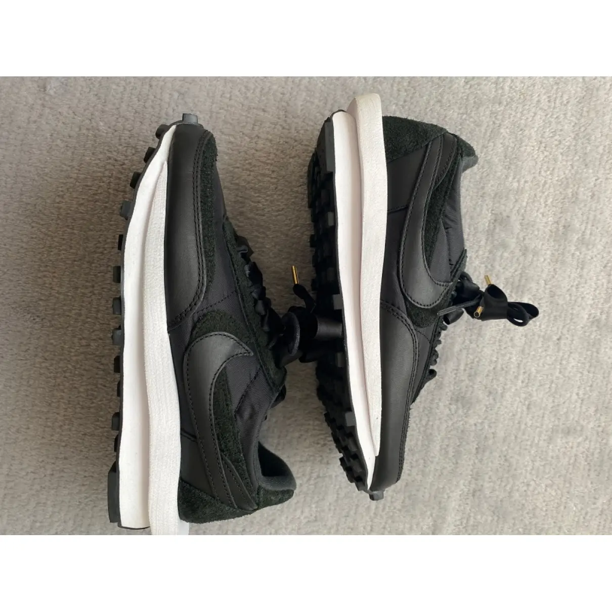Vaporwaffle leather trainers Nike x Sacaï