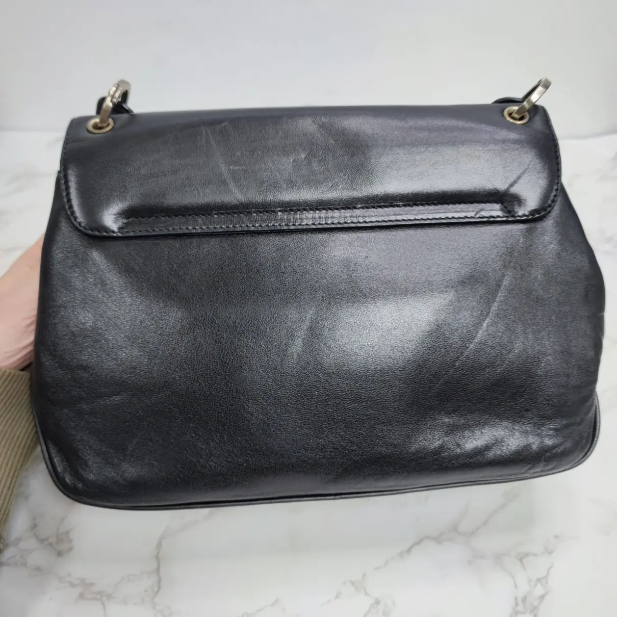 Vara leather handbag Salvatore Ferragamo - Vintage