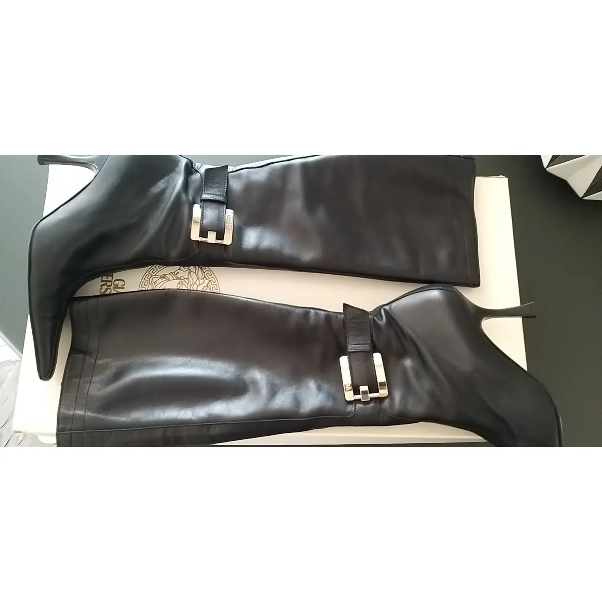 Buy Versace Leather boots online