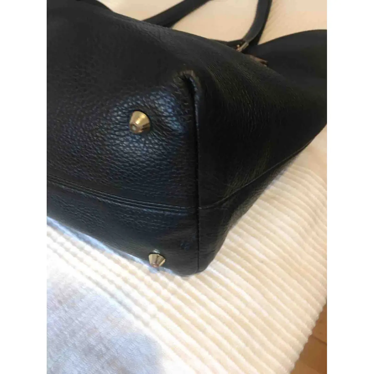 Leather handbag Versace