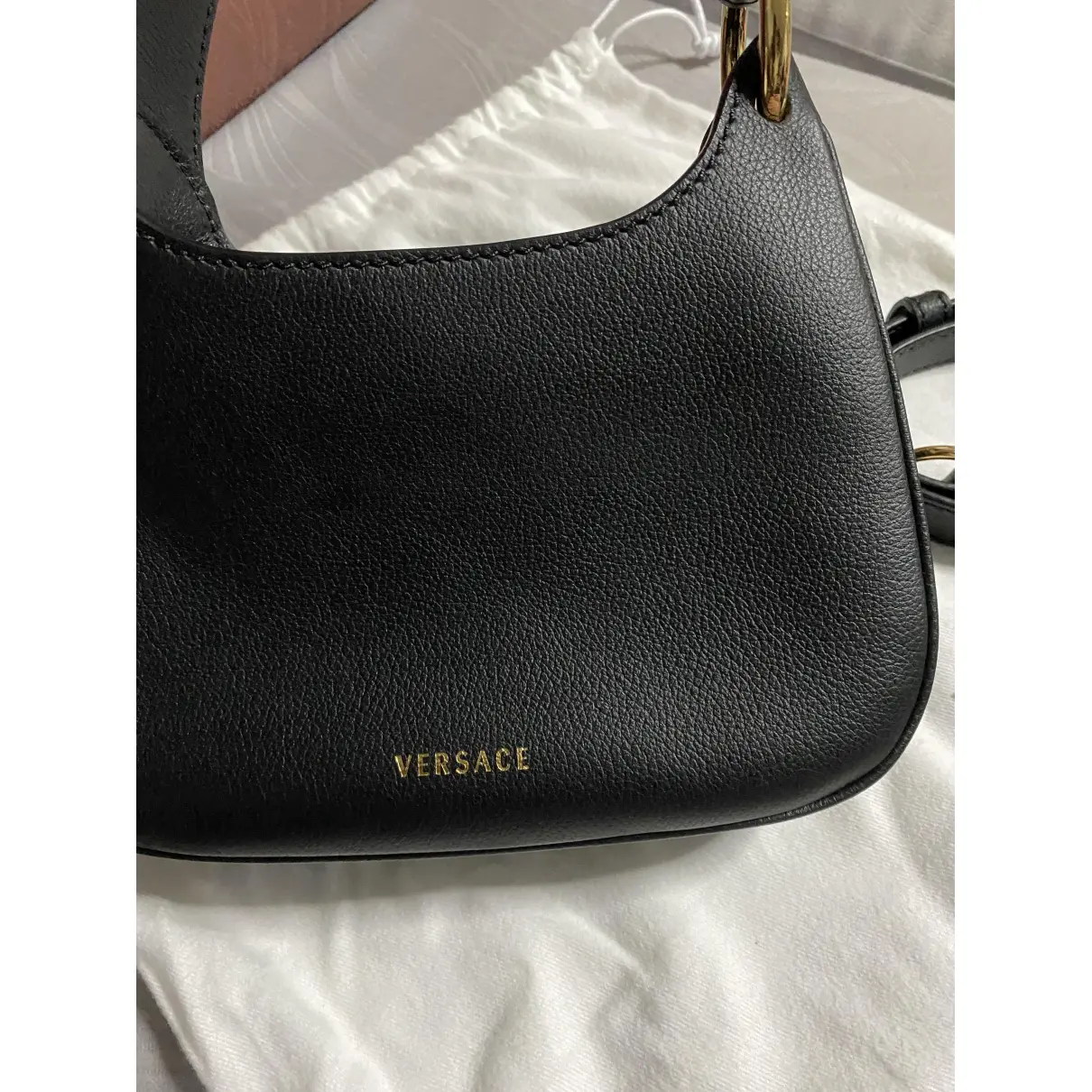 Buy Versace Leather handbag online