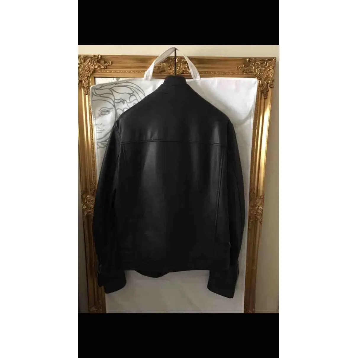 Versace Leather jacket for sale