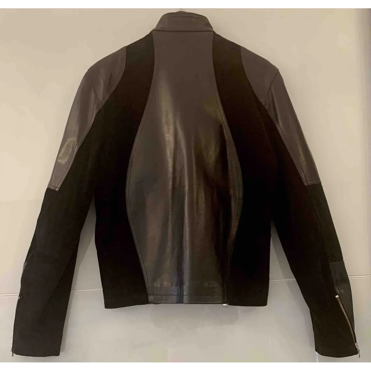 Versace Jeans Couture Leather jacket for sale