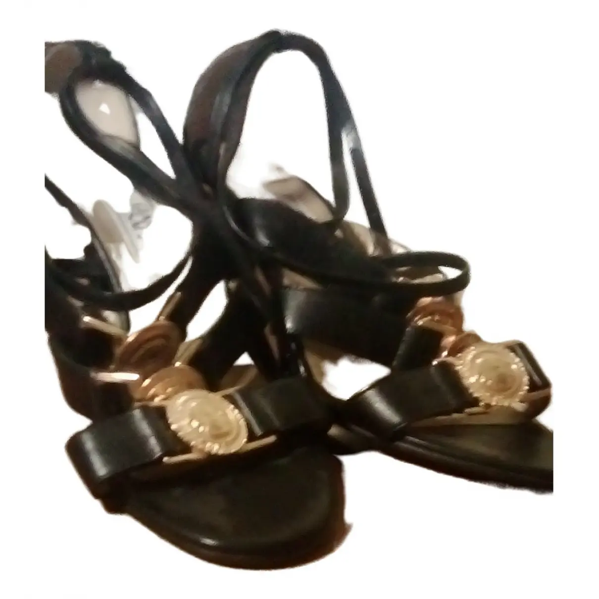 Buy Versace Leather sandals online - Vintage