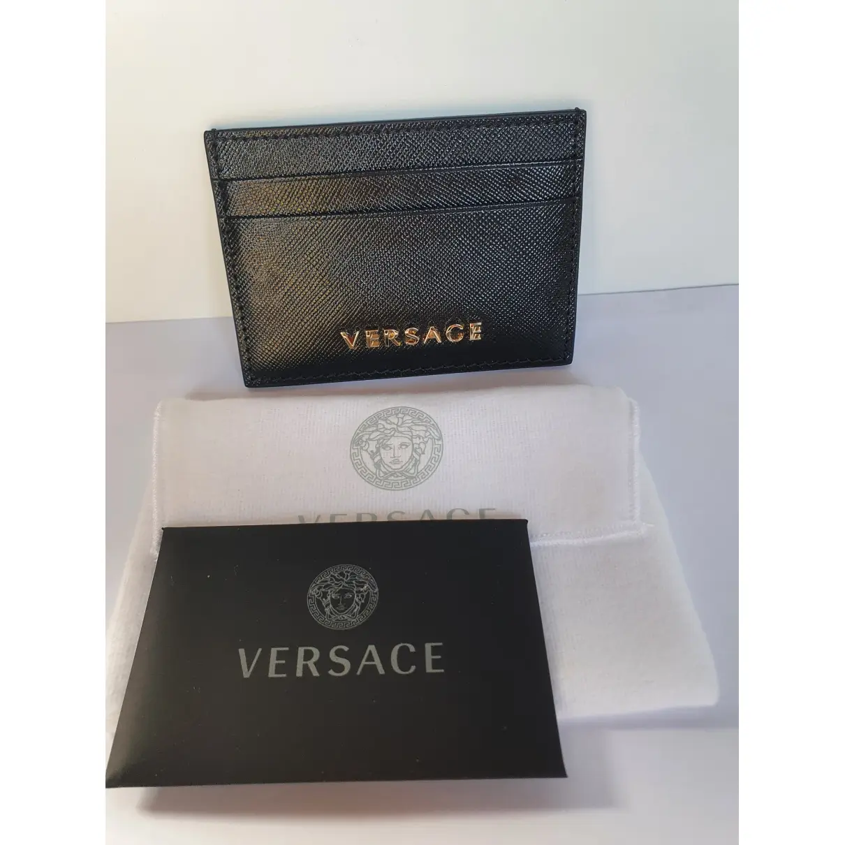 Leather small bag Versace