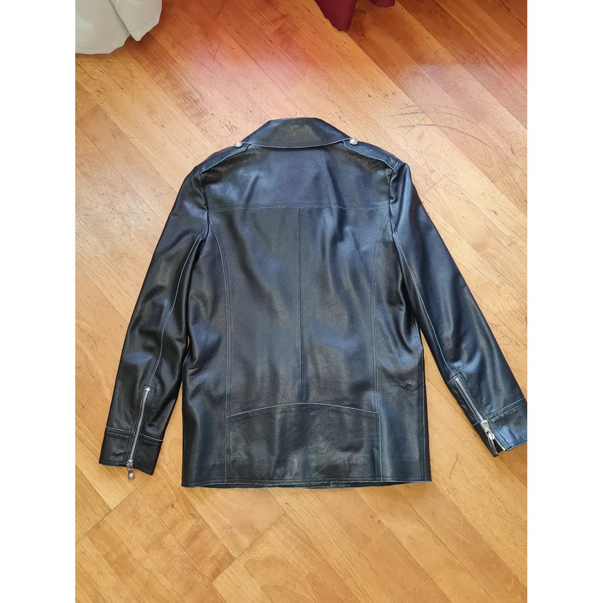 Buy Versus Leather short vest online