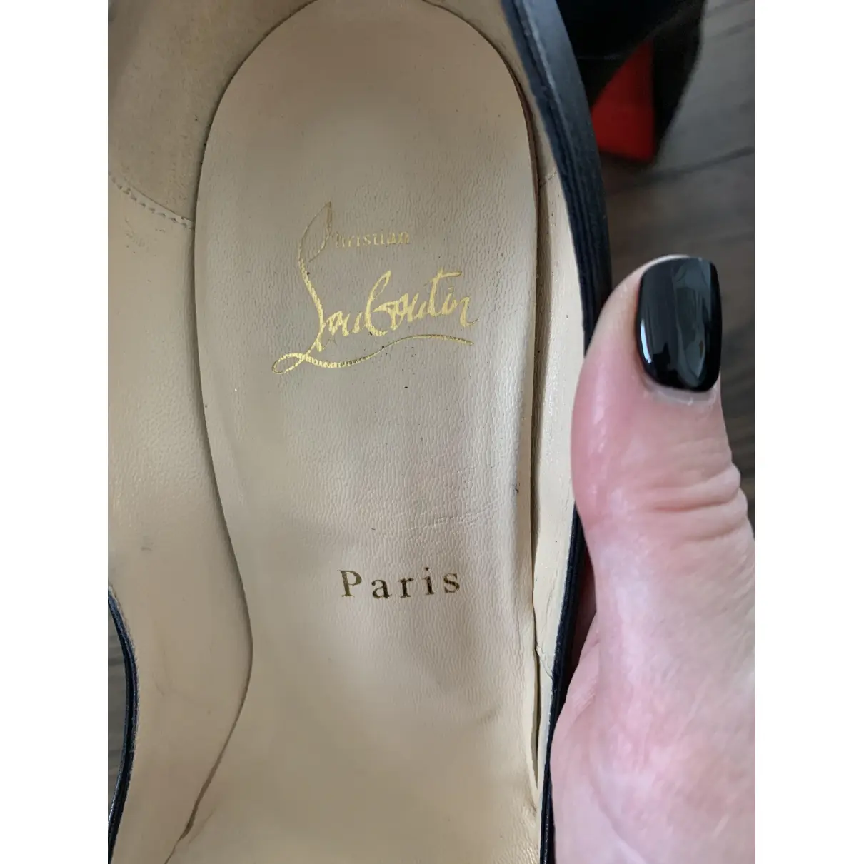 Very Privé leather heels Christian Louboutin