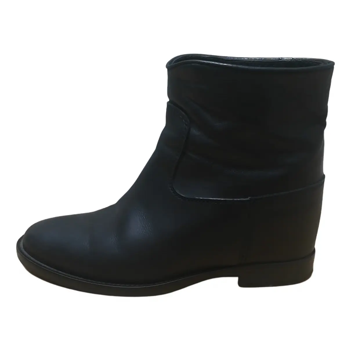 Leather ankle boots Via Roma xv