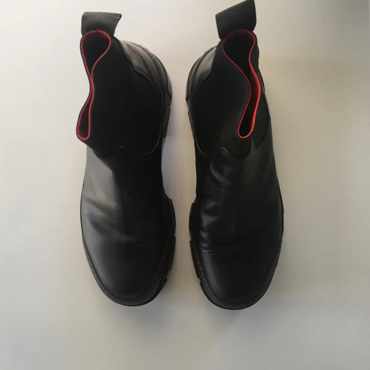 Leather ankle boots Vic Matié