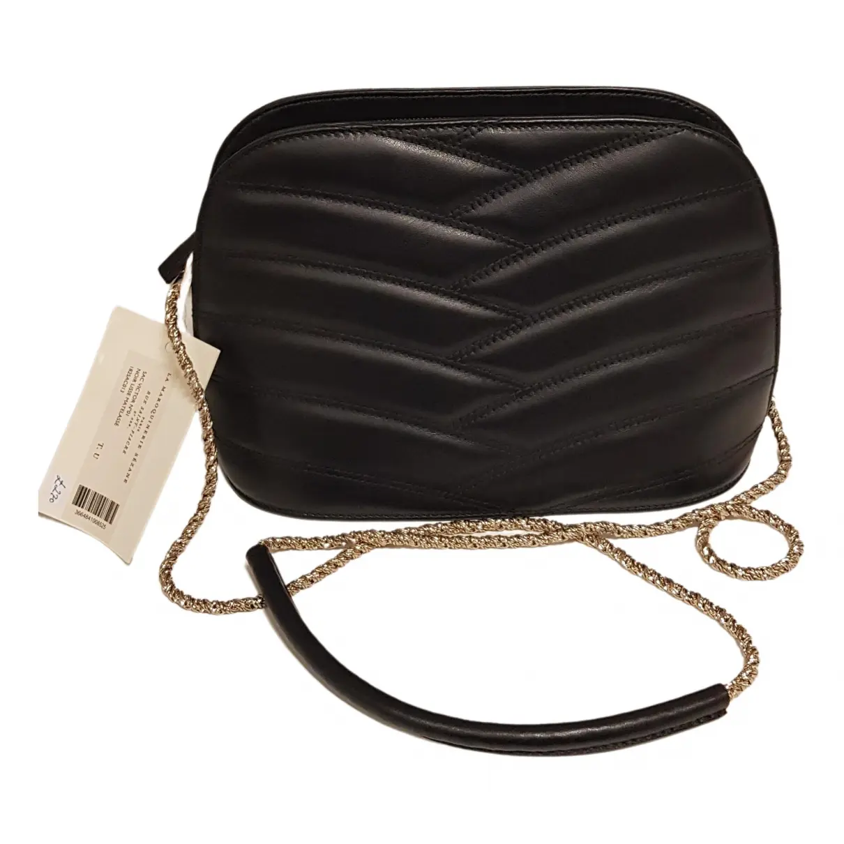 Victor leather handbag Sézane