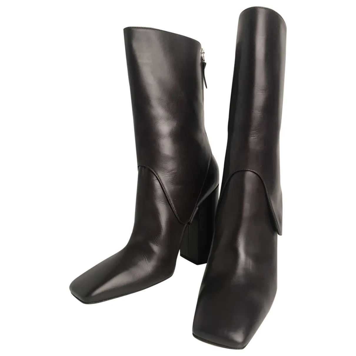 Leather boots Victoria Beckham