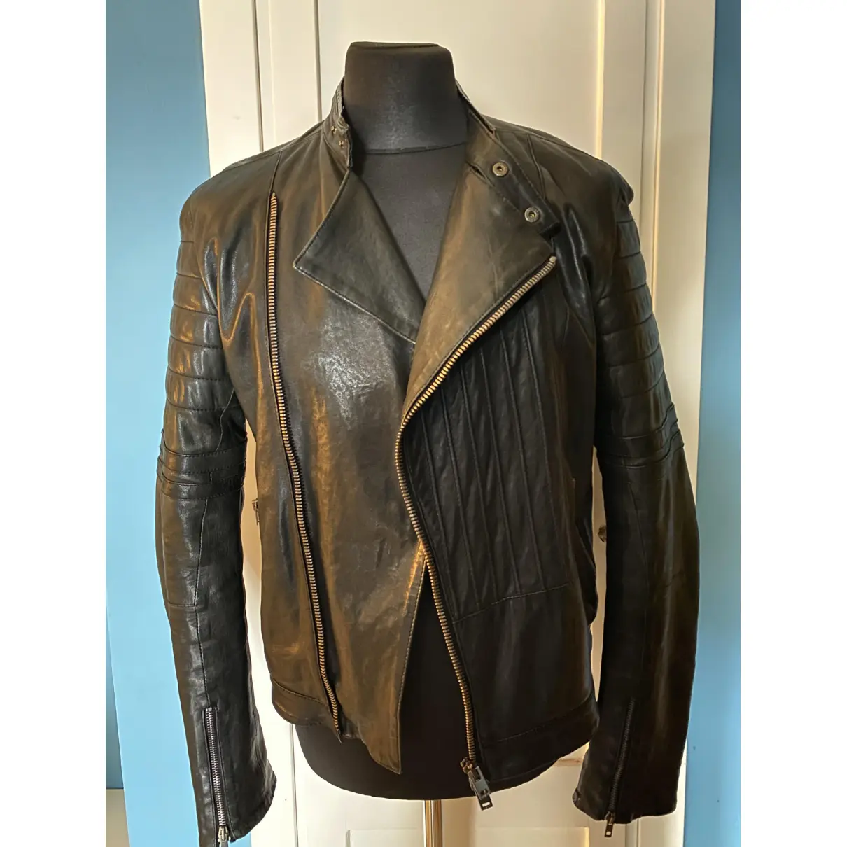 Leather jacket Viktor & Rolf - Vintage