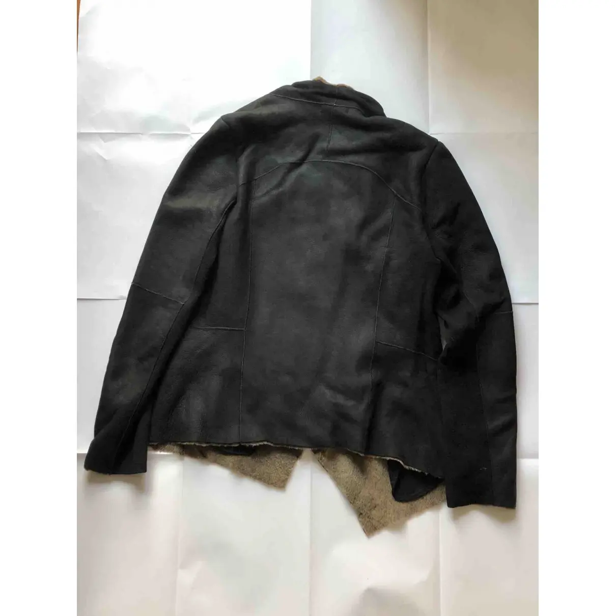 Vince Leather biker jacket for sale