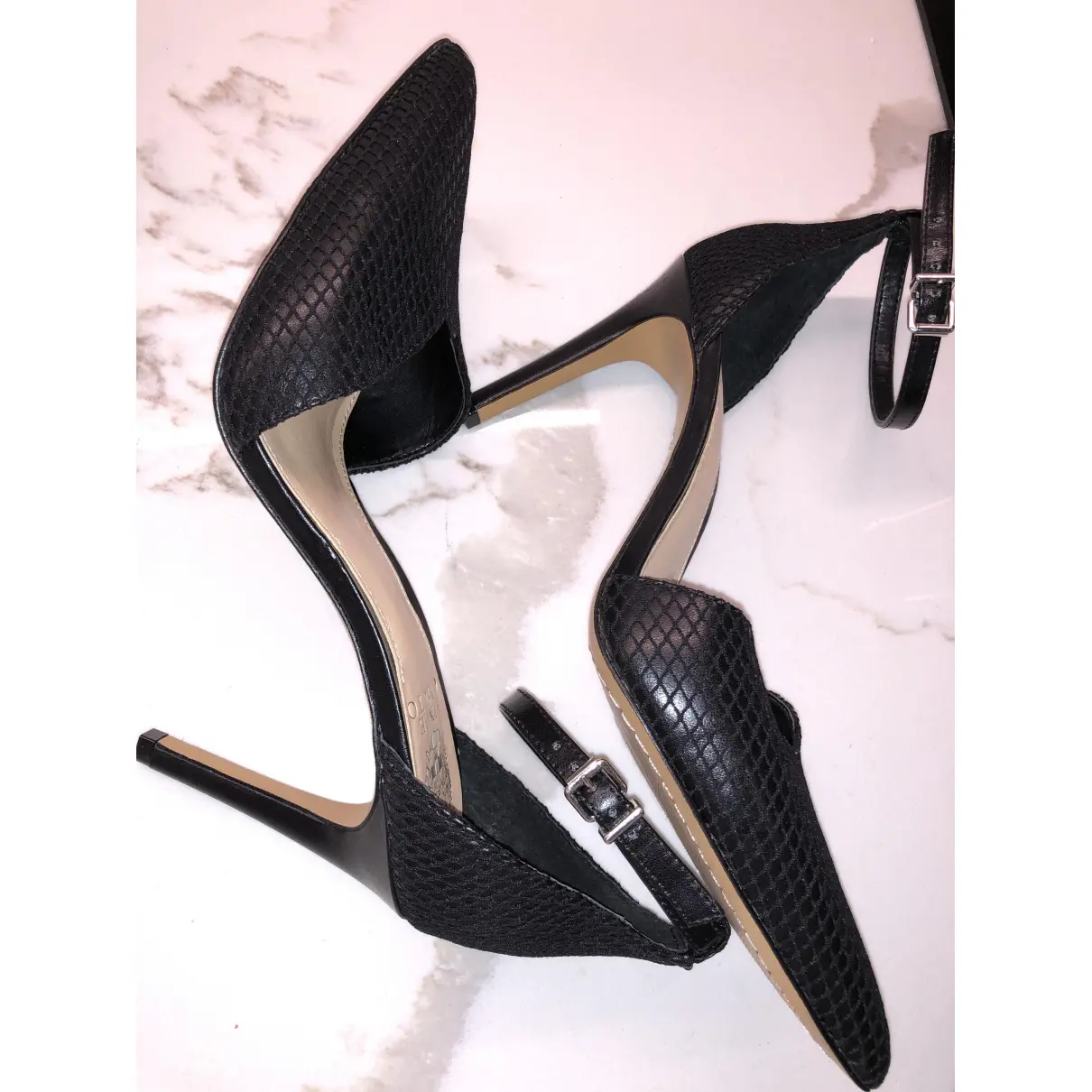 Leather heels Vince  Camuto