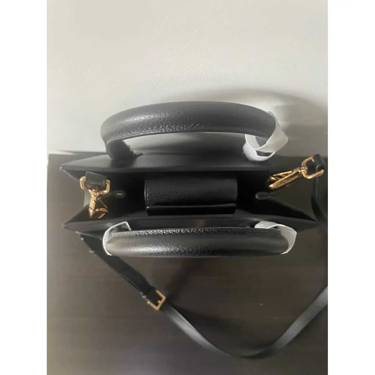 Virtus leather handbag Versace