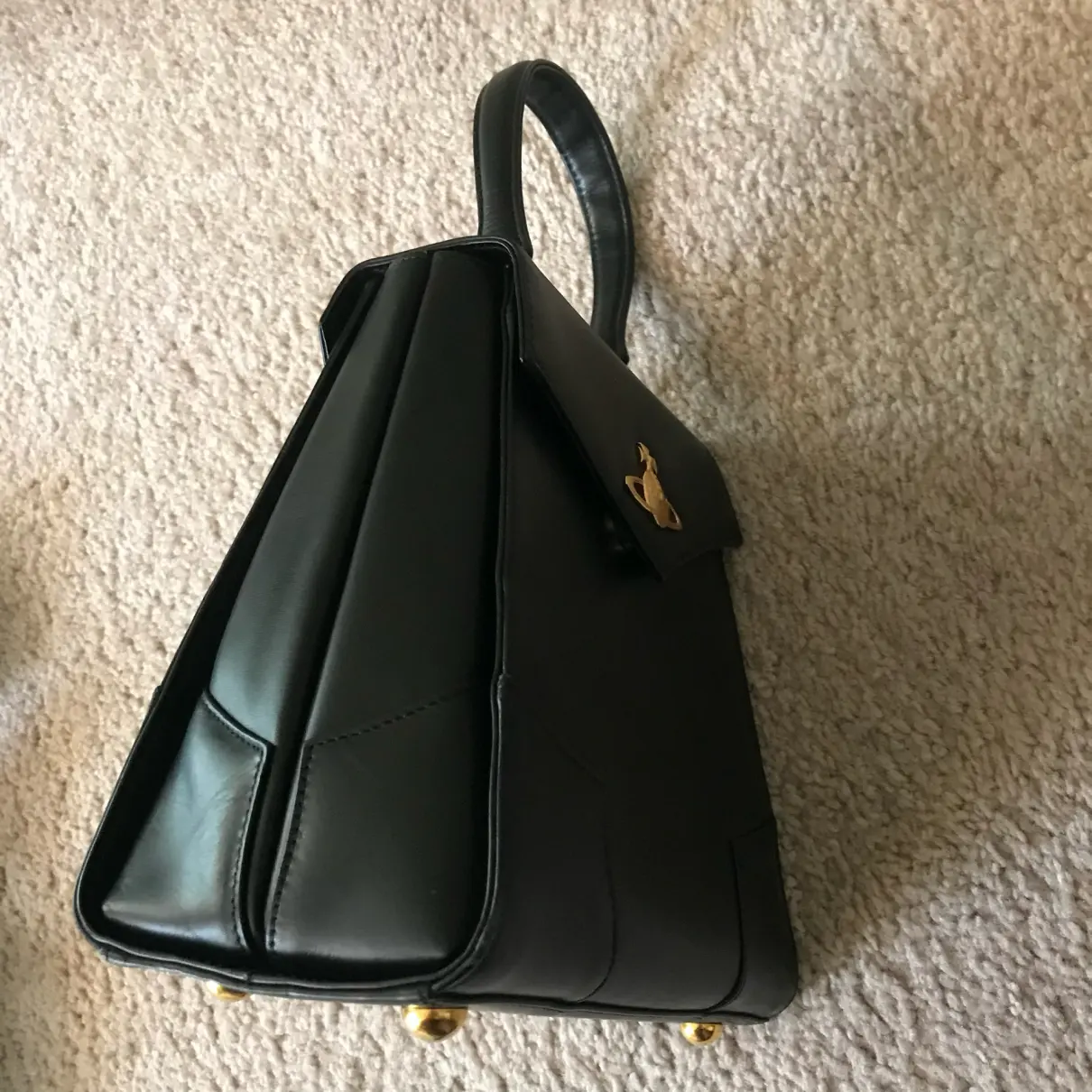 Leather handbag Vivienne Westwood - Vintage
