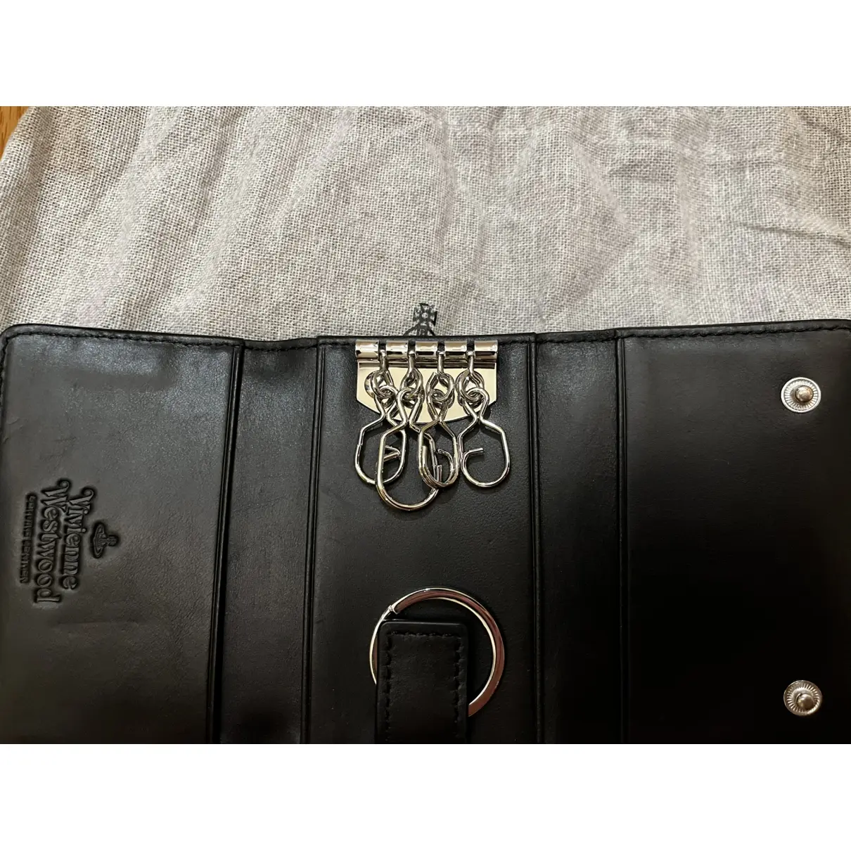Buy Vivienne Westwood Leather key ring online
