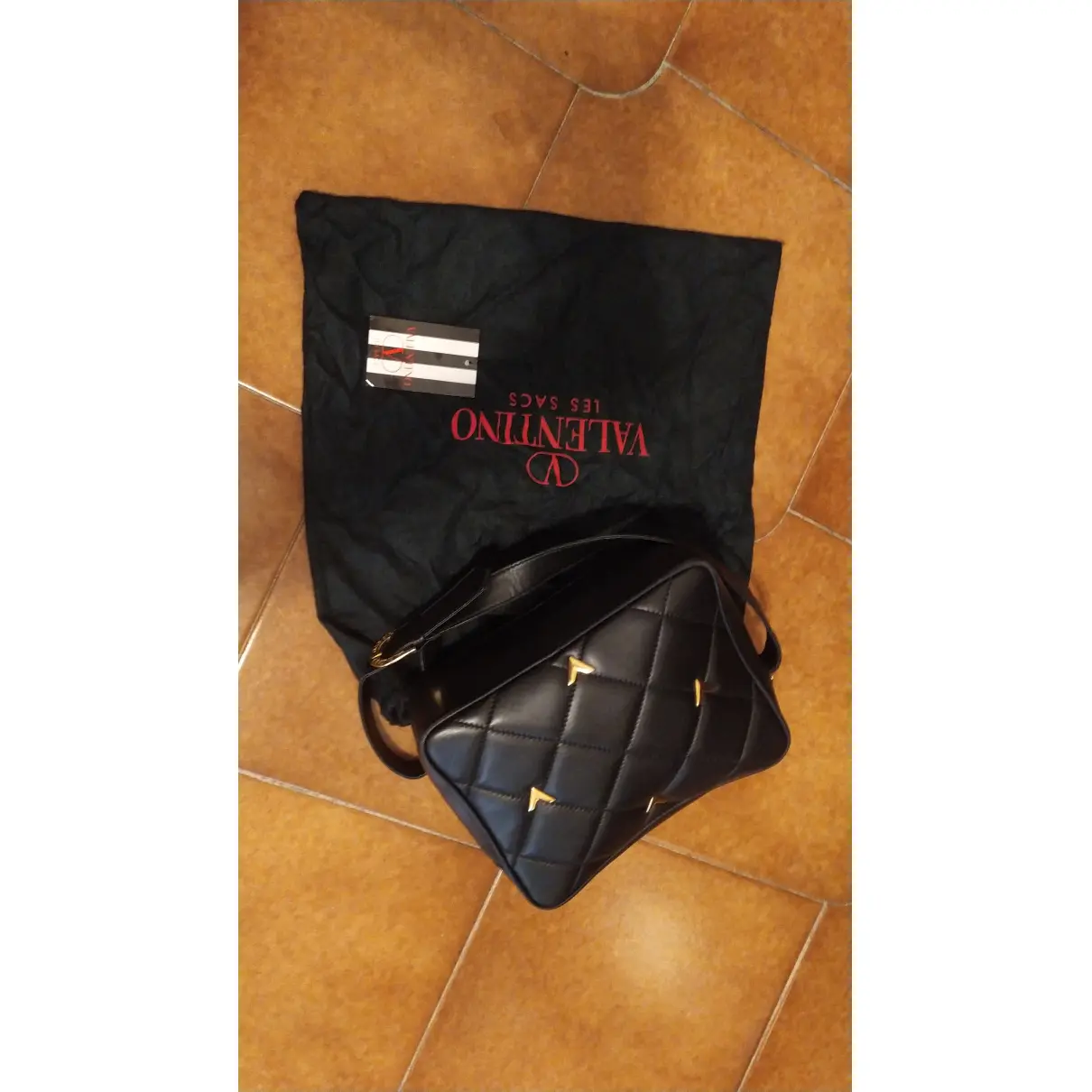 VLogo leather crossbody bag Valentino Garavani
