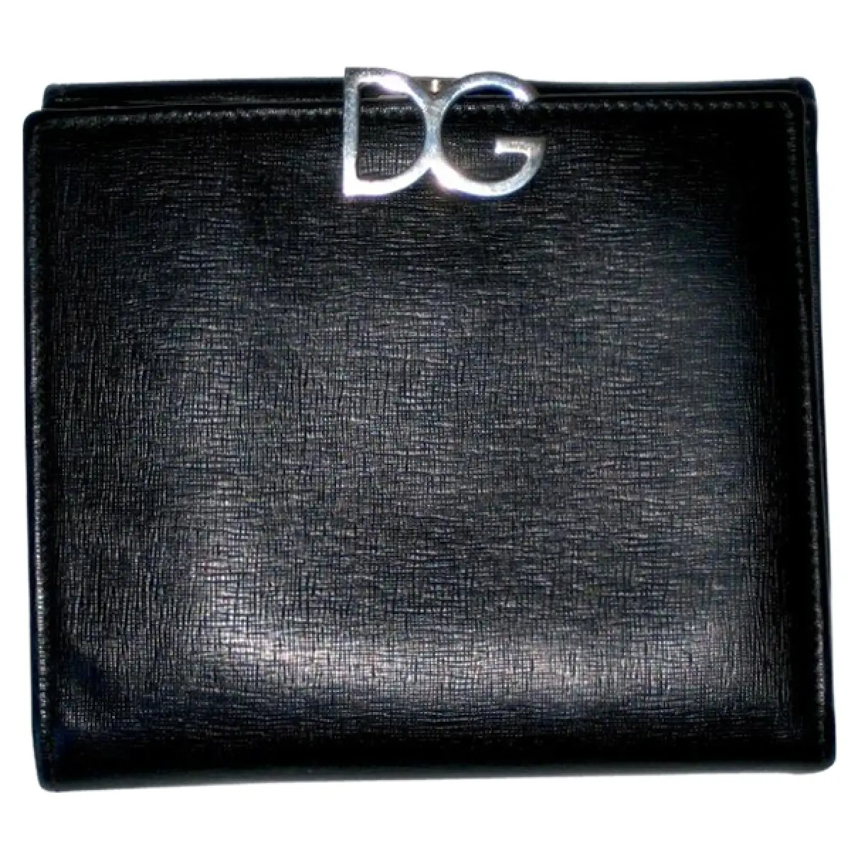 Black Leather Wallet Dolce & Gabbana