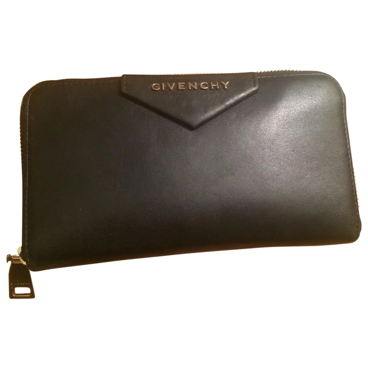 Black Leather Wallet Givenchy