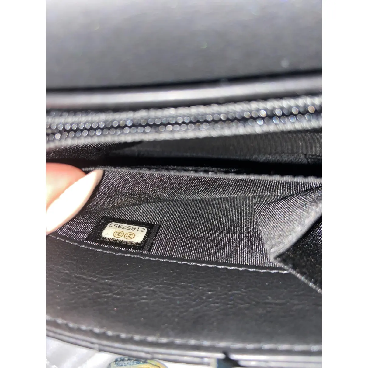 Wallet On Chain Boy leather handbag Chanel