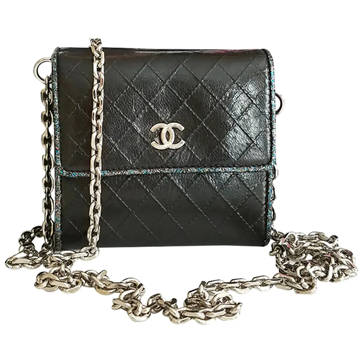 Wallet on Chain leather crossbody bag Chanel - Vintage