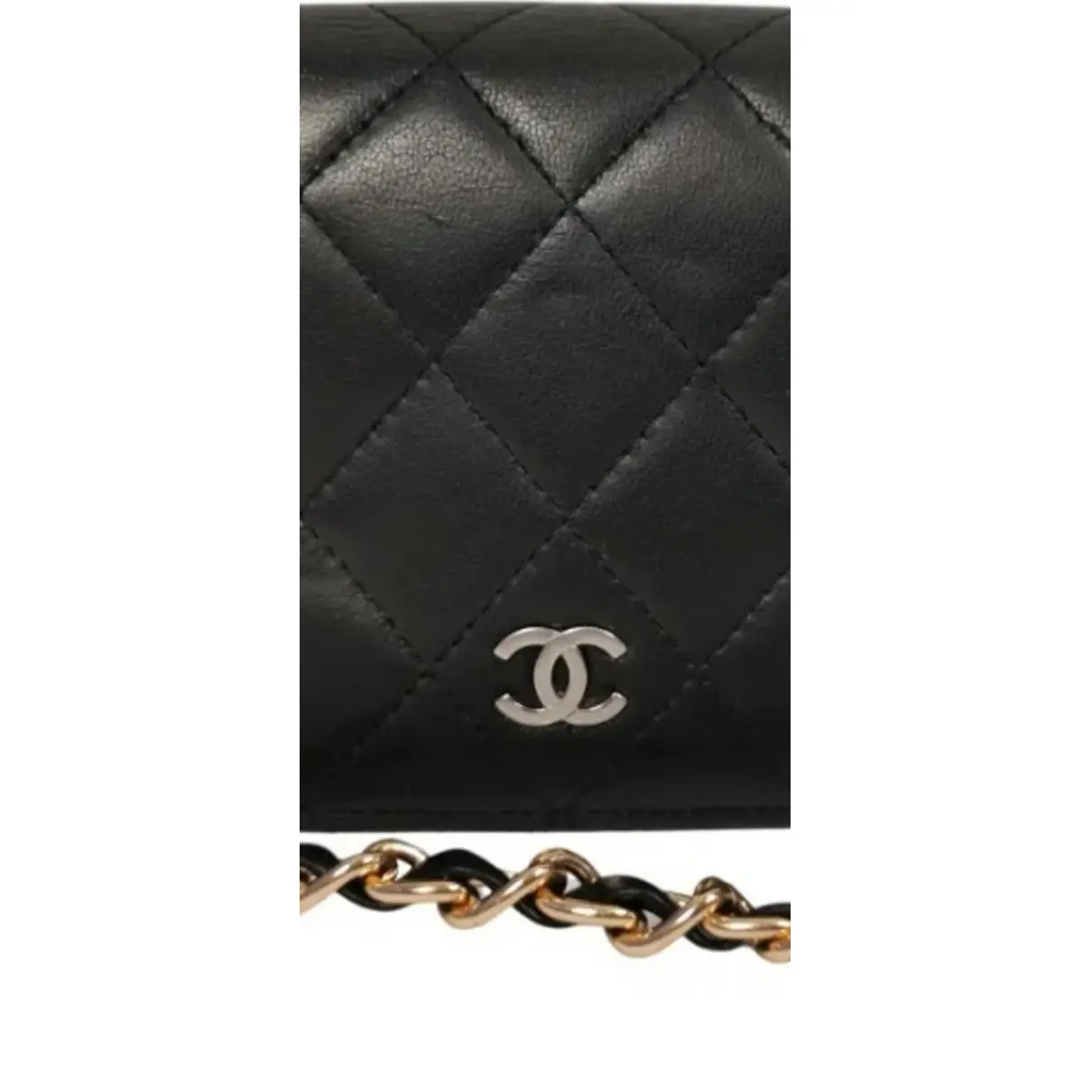 Buy Chanel Wallet On Chain Timeless/Classique leather crossbody bag online - Vintage