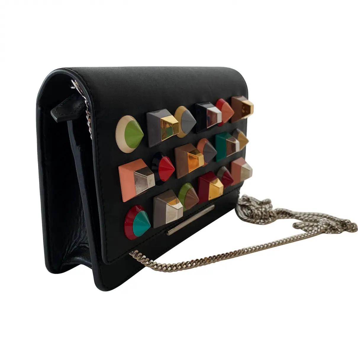 Wallet On Chain leather handbag Fendi