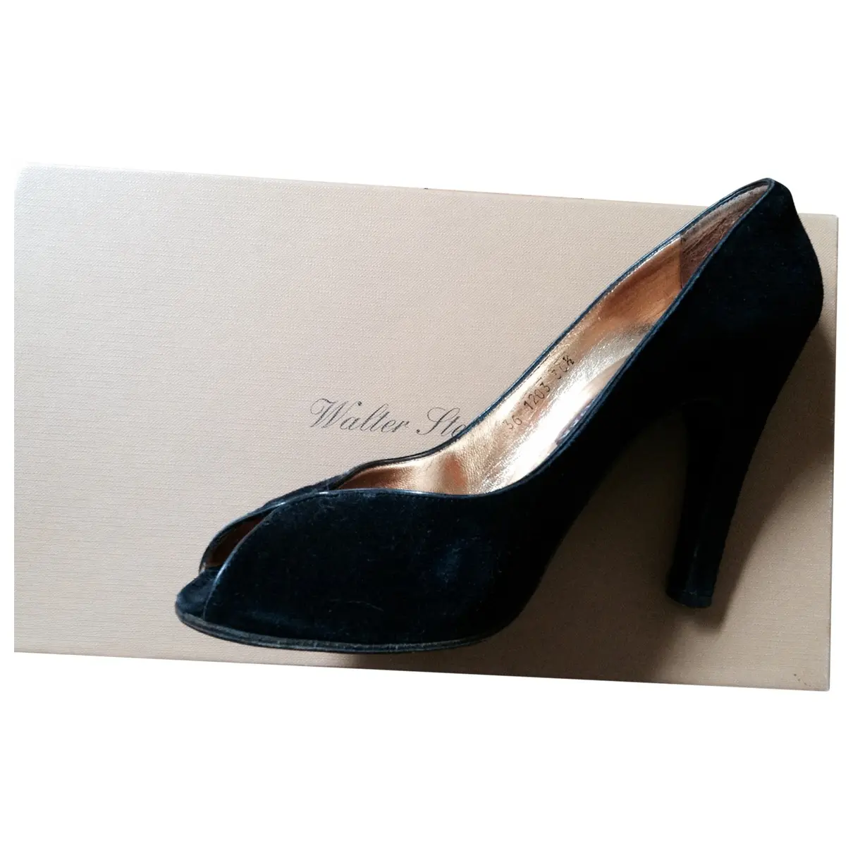 Leather heels Walter Steiger