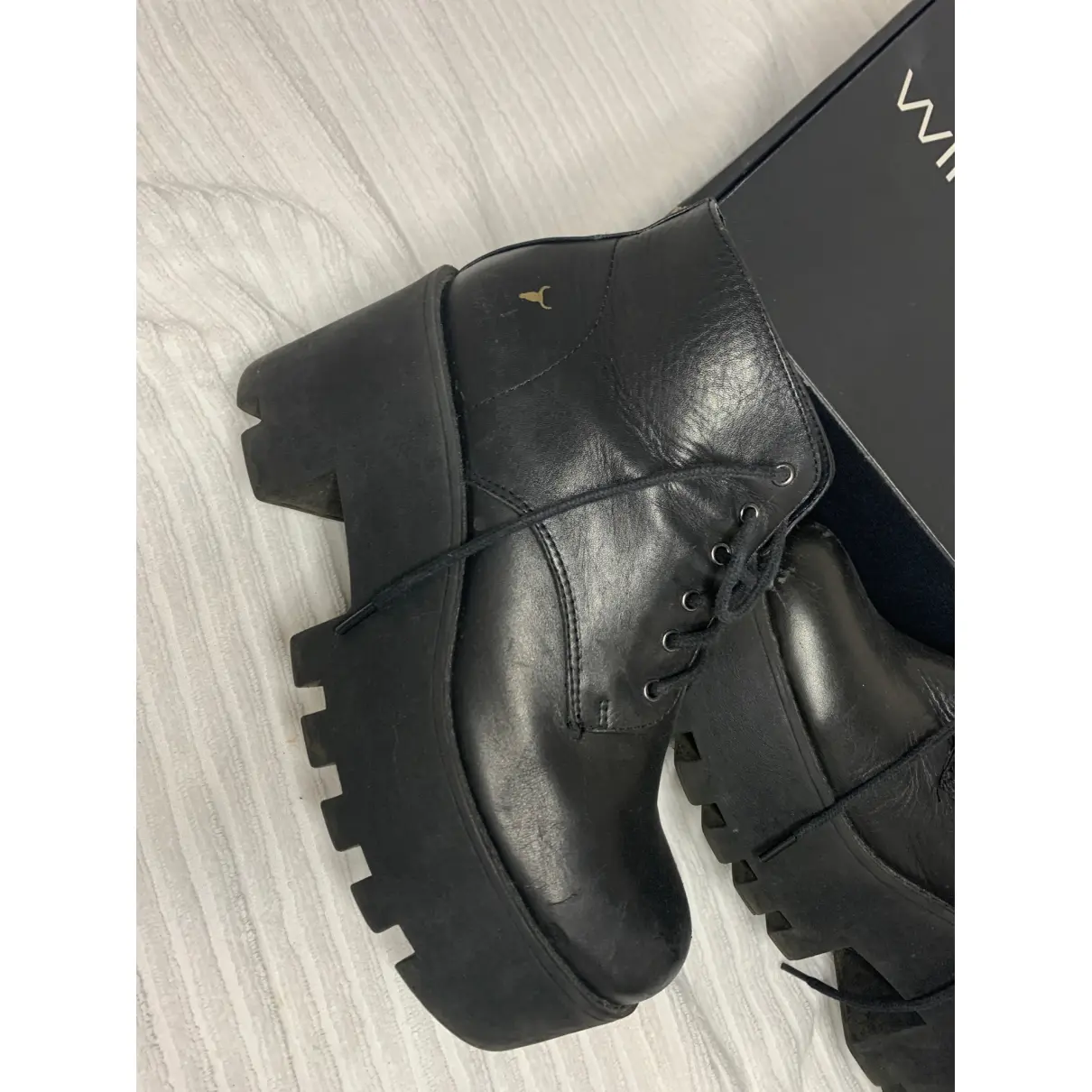 Buy Windsor Smith Leather ankle boots online