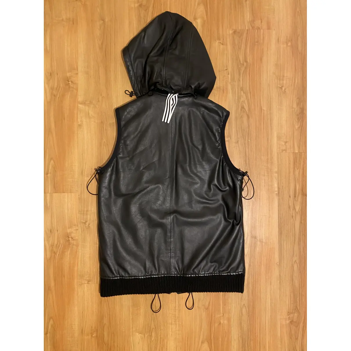 Leather vest Y-3