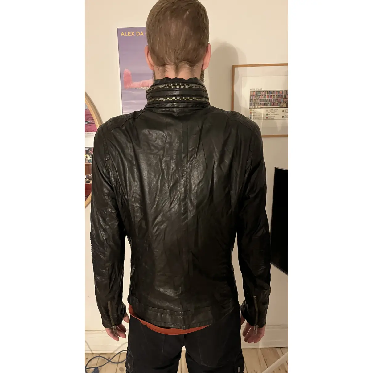 Leather jacket Yigal Azrouel