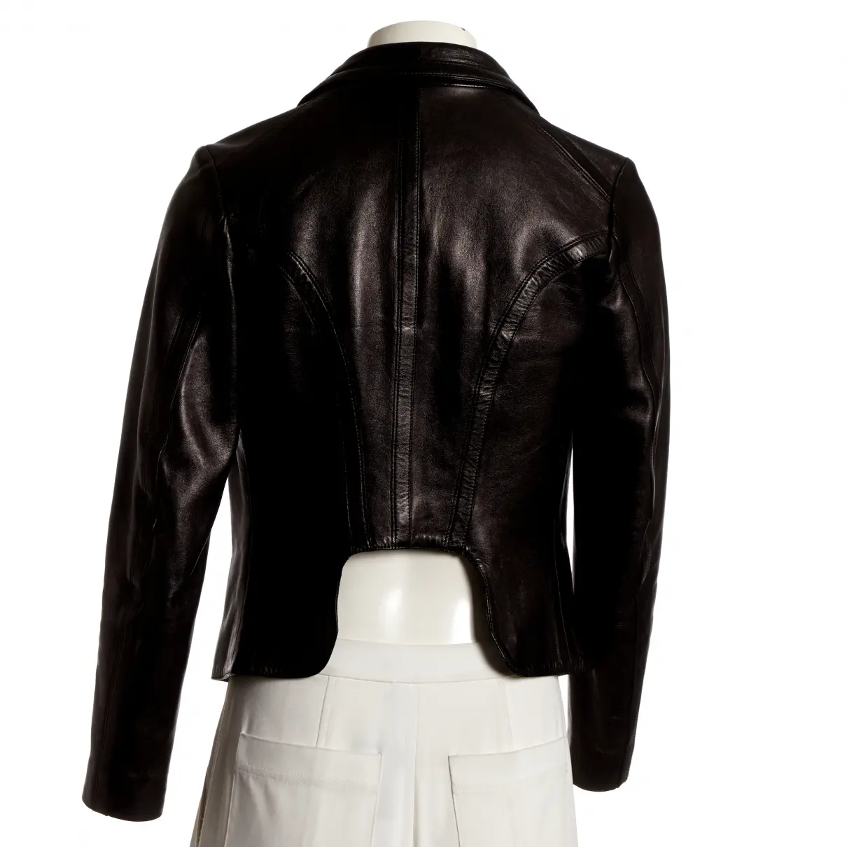 Buy Yves Saint Laurent Leather biker jacket online