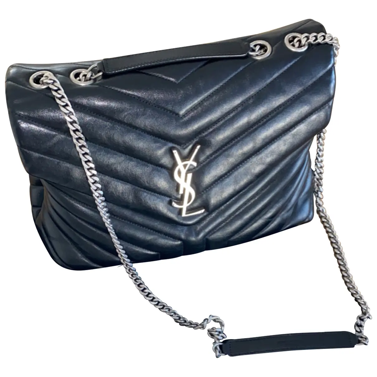 Leather crossbody bag Yves Saint Laurent