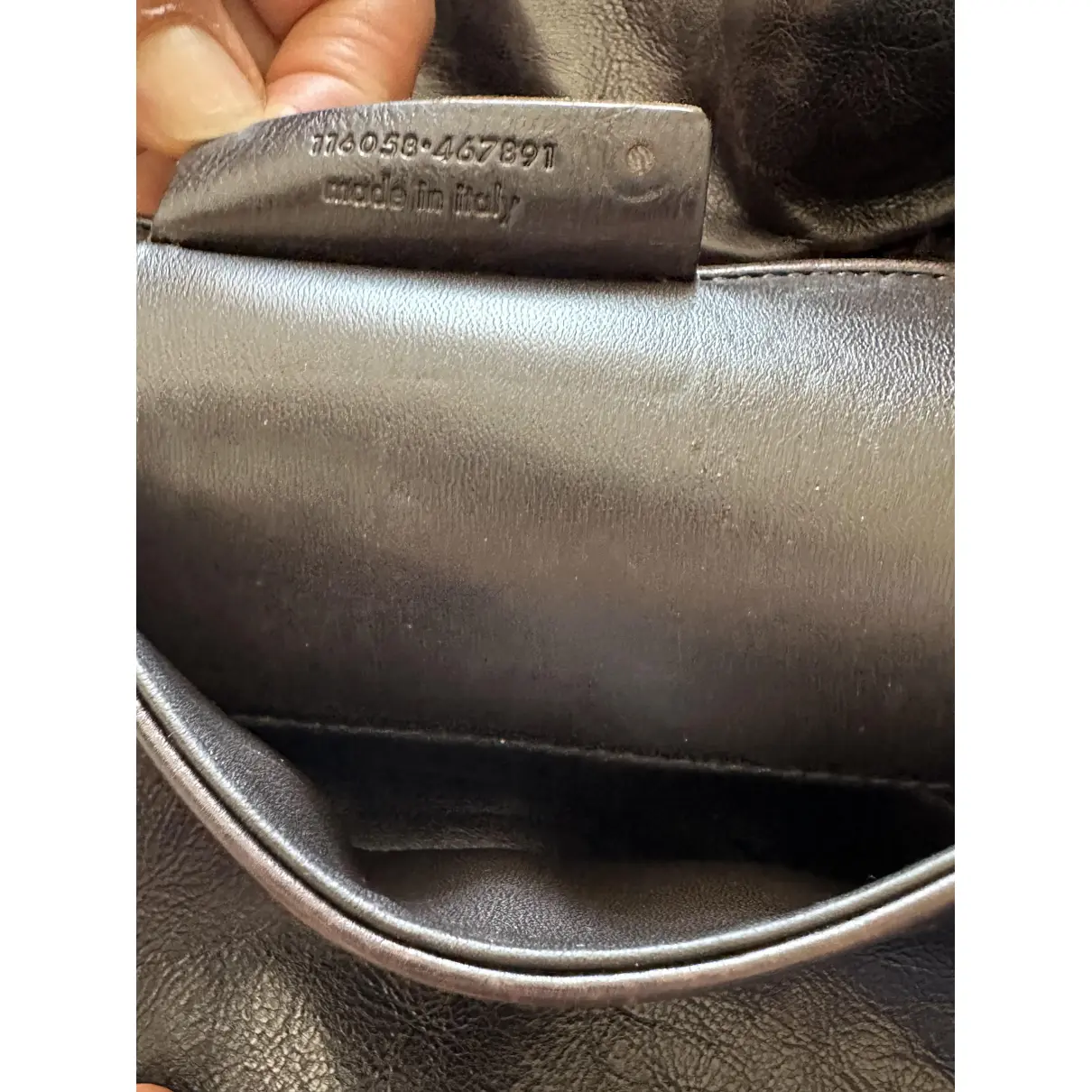 Leather handbag Yves Saint Laurent