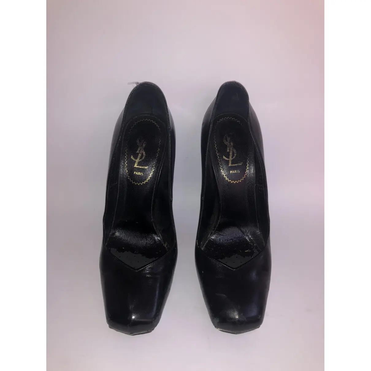 Yves Saint Laurent Leather heels for sale - Vintage