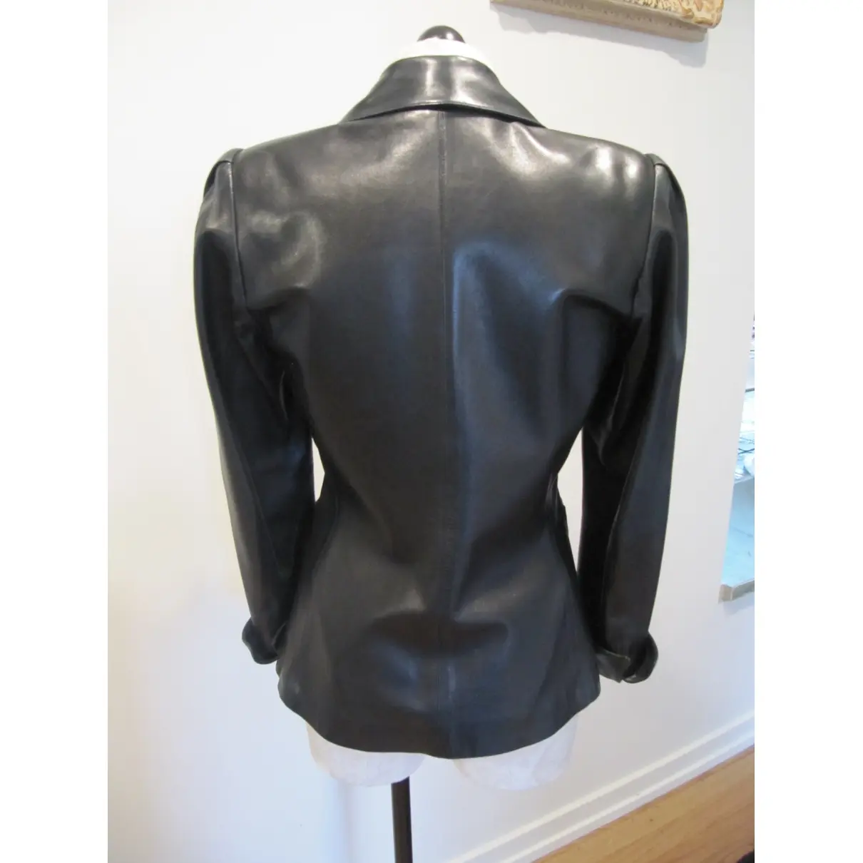 Buy Yves Saint Laurent Leather blazer online - Vintage