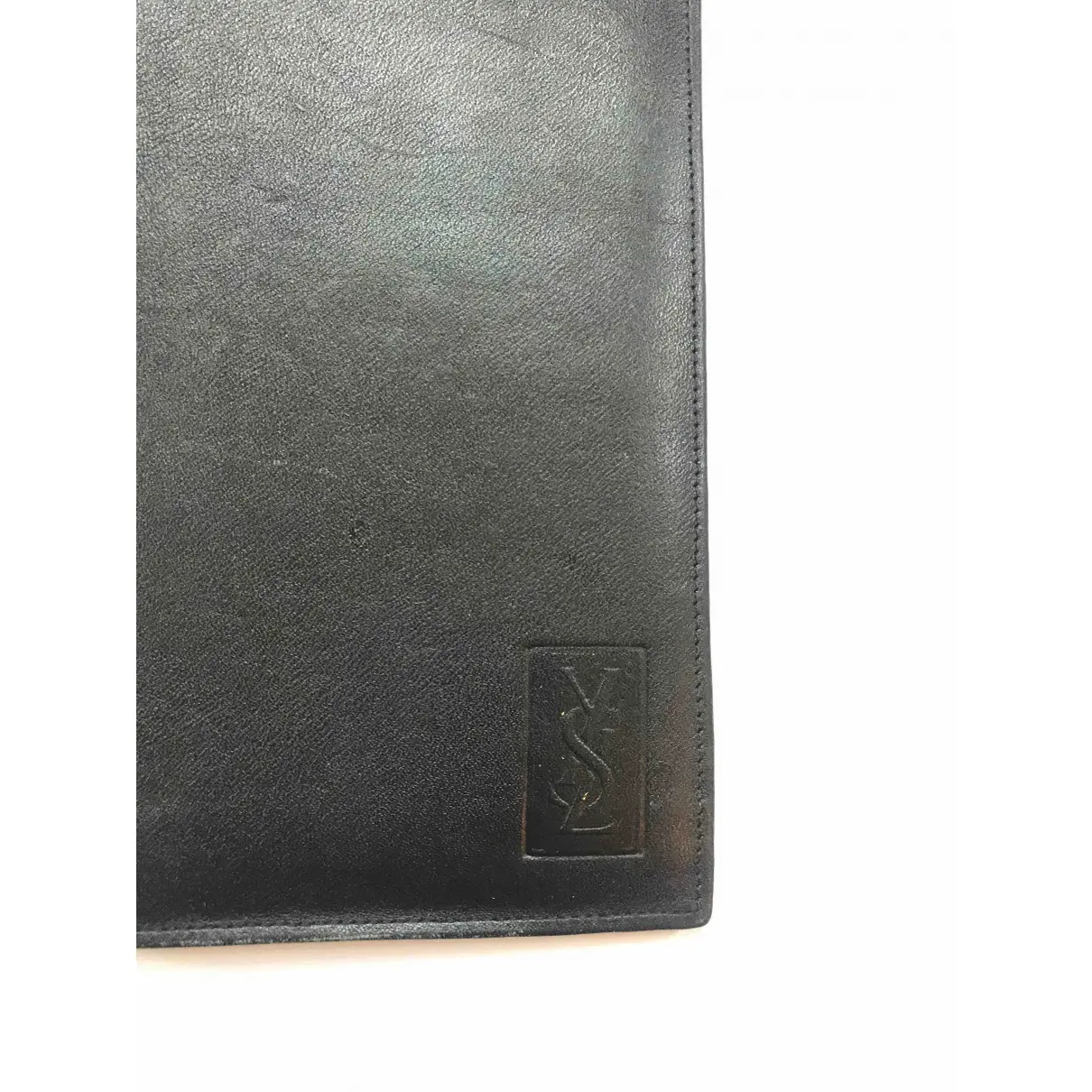Leather card wallet Yves Saint Laurent - Vintage