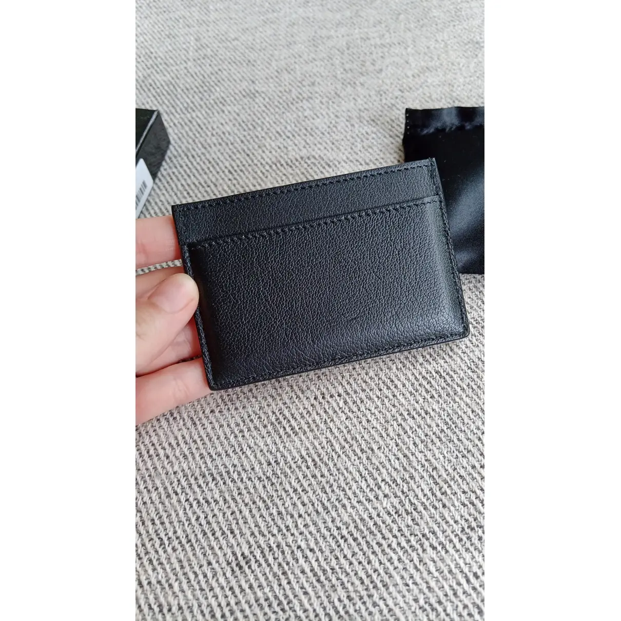 Leather card wallet Yves Saint Laurent